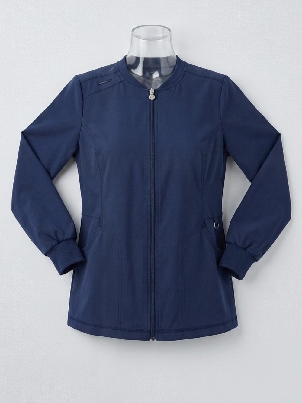 Cherokee Infinity Navy Zip-Front Scrub Jacket, Bundle & Save.